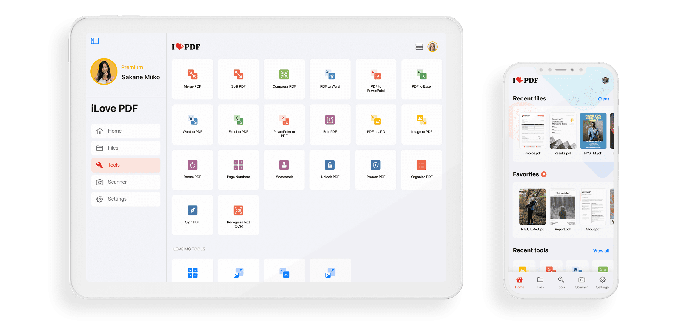 iLovePDF Mobile Preview